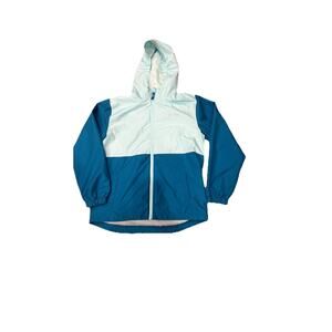 Eddie Bauer Youth GirlsWind Breaker Jacket Paradise Blue Size Girls L 14/16